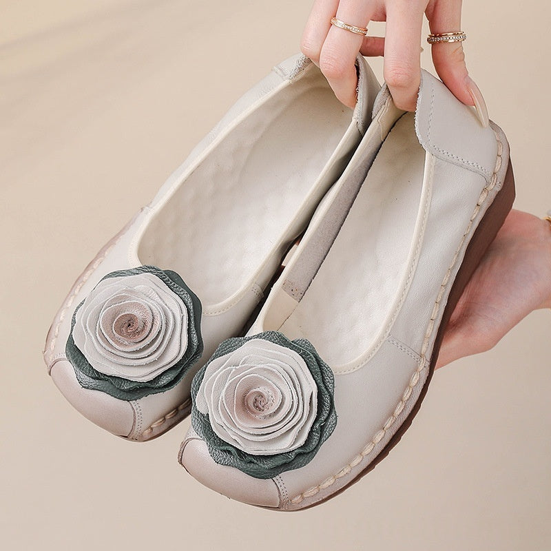 Briar | Women’s Orthopedic Floral Comfort Flat Shoes