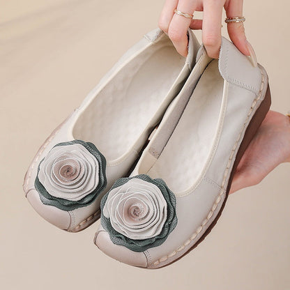 Briar | Women’s Orthopedic Floral Comfort Flat Shoes