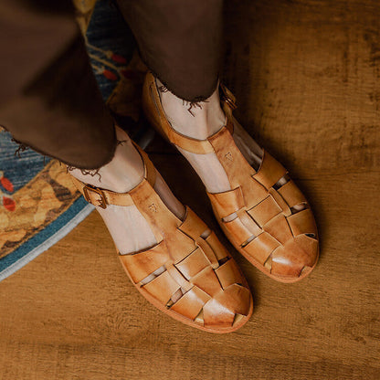 OrthoCare Roman Sandals - Low Heel Comfort