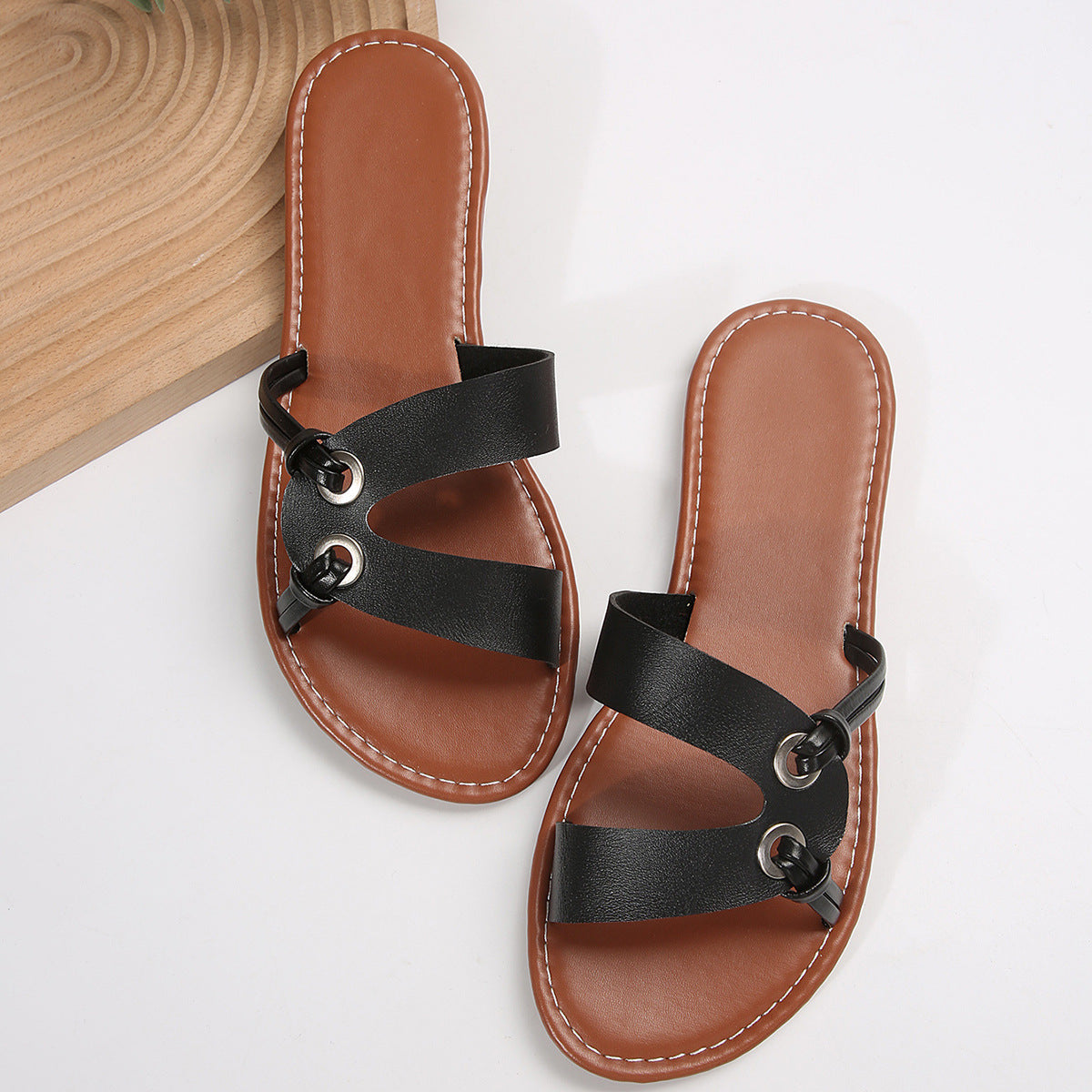 OrthoCare Cross-Strap Comfort Sandals
