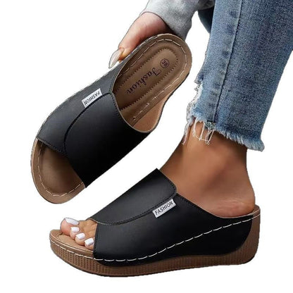 OrthoCare Plus-Size Slippers - Chunky Sole Comfort