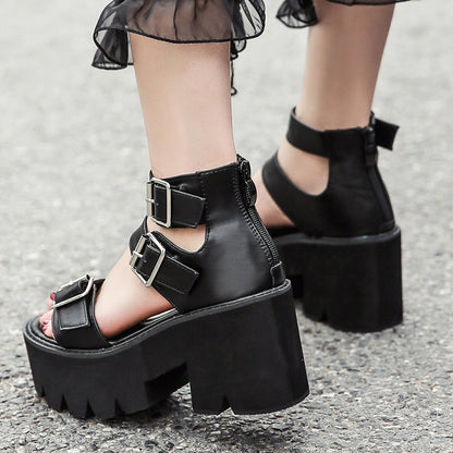 Lyrielle | Women’s Orthopedic Chunky Platform Gladiator Sandals
