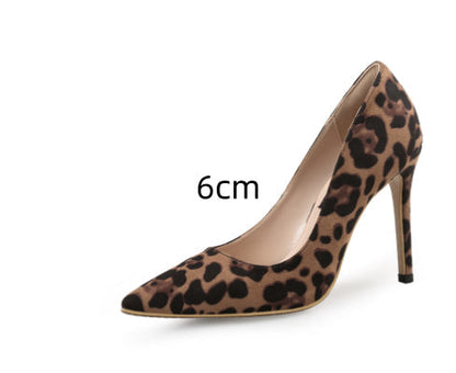 OrthoCare Unique Leopard Print Heels For A Bold Style