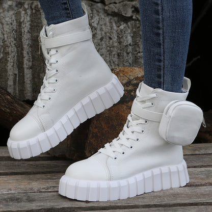 OrthoCare High-Top Canvas Shoes - Breathable Comfort