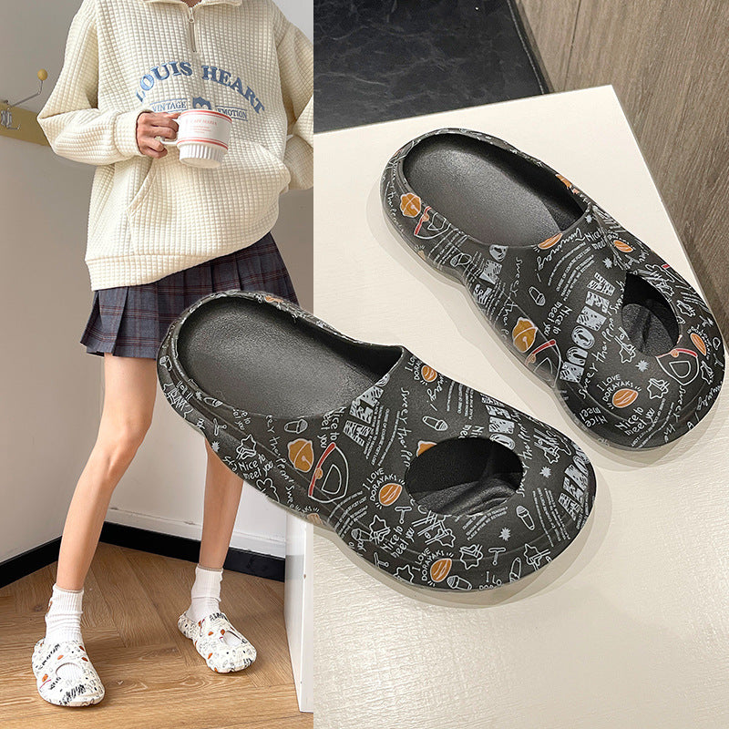 OrthoCare Cartoon Print Lightweight Garden Clogs