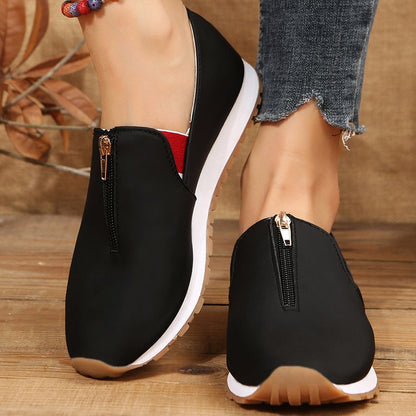 OrthoCare Zip Loafers - Non Slip Comfort Shoes