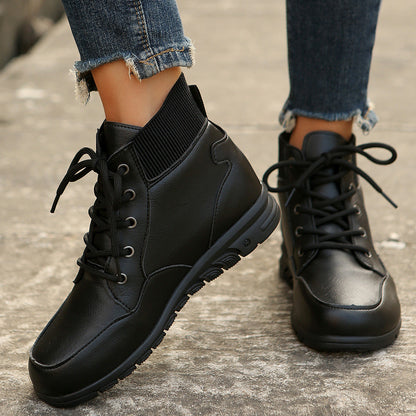 OrthoCare Ankle Boots - Non-Slip Flat Comfort