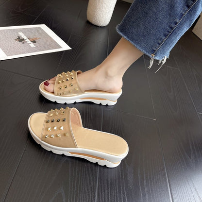 OrthoCare Hollow-Out Slip-On Comfort Slide Sandals