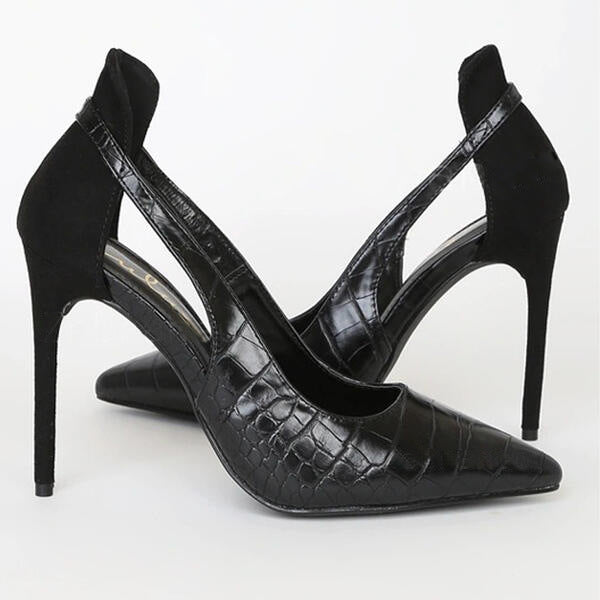 OrthoCare Hollow Stiletto Heels - French Elegance