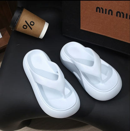 OrthoCare Thick Platform Cloud Cushion Flip Flop Sandals