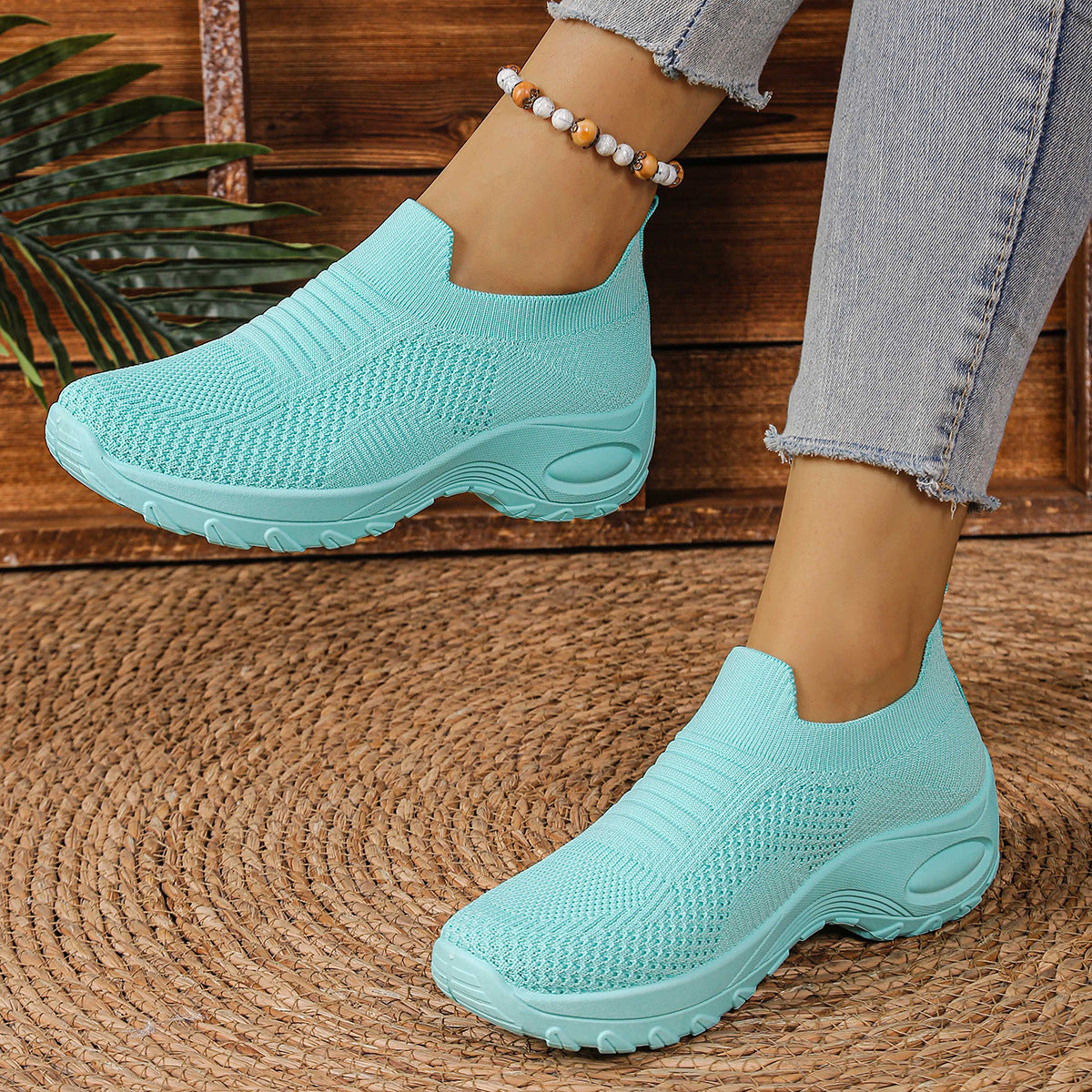 OrthoCare | Lightweight Slip-On Knit Sneakers