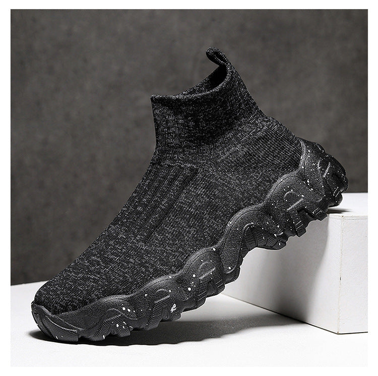 Orthopedic Sock Sneakers – Air Cushion Chunky Sole Slip-On Comfort Shoes