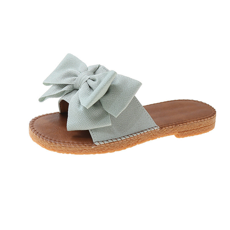 Mirabelle | Women’s Orthopedic Oversized Bow Slide Sandals