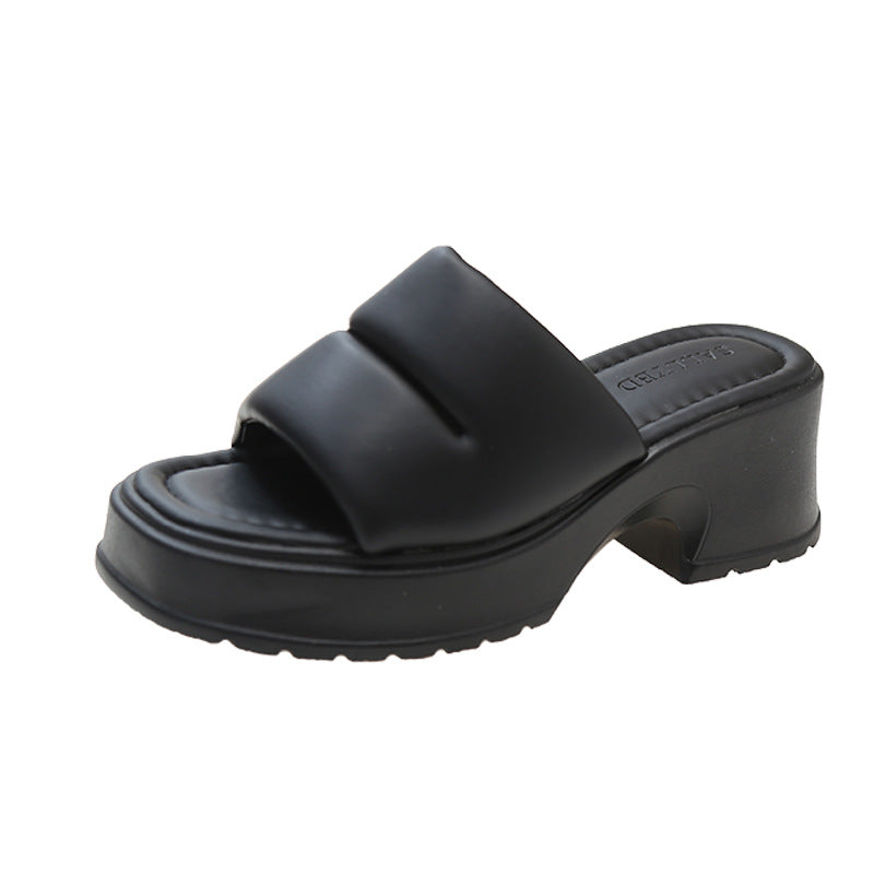 Ushara | Women’s Orthopedic Platform Comfort Slide Sandals
