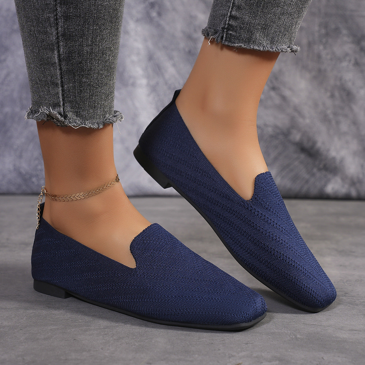 Anoura | Women’s Orthopedic Knit Slip-On Loafers