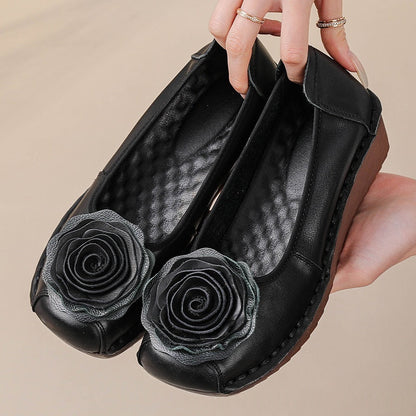 Briar | Women’s Orthopedic Floral Comfort Flat Shoes