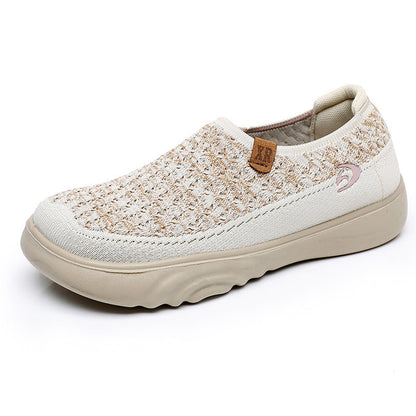 Orthopedic Cushion Slip-On Shoes – Lightweight Breathable Comfort Walking Sneakers