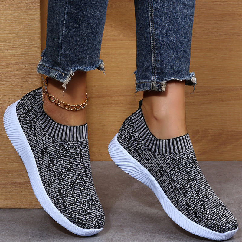 OrthoCare Stripe Knit Shoes: Unique And Comfortable For Everyone