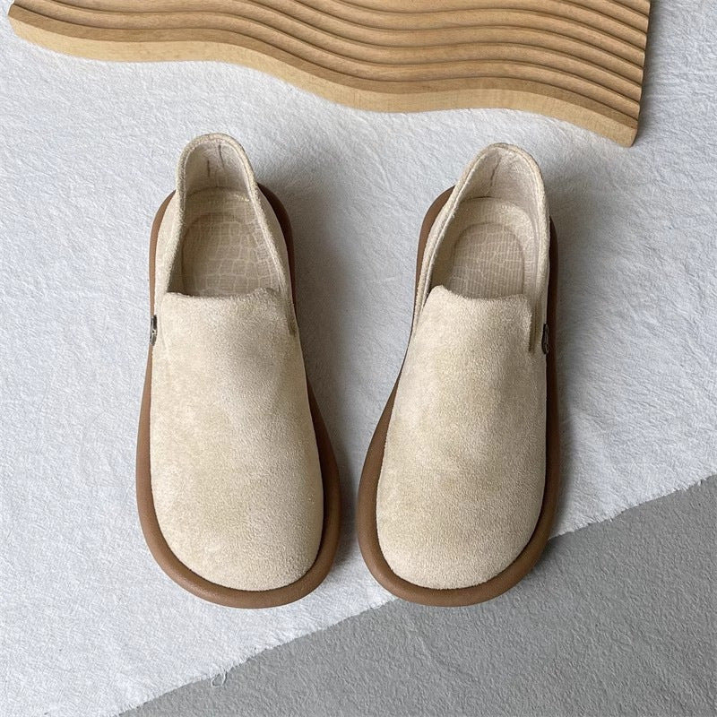 OrthoCare British And Vintage Style Suede Pumps