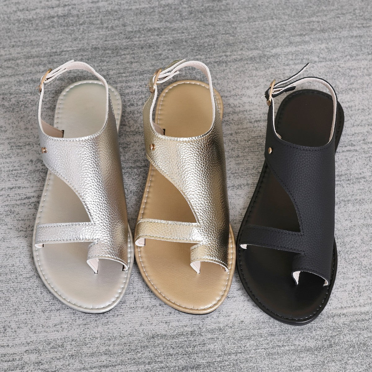 Estelle | Women’s Orthopedic Cross Strap Flat Sandals