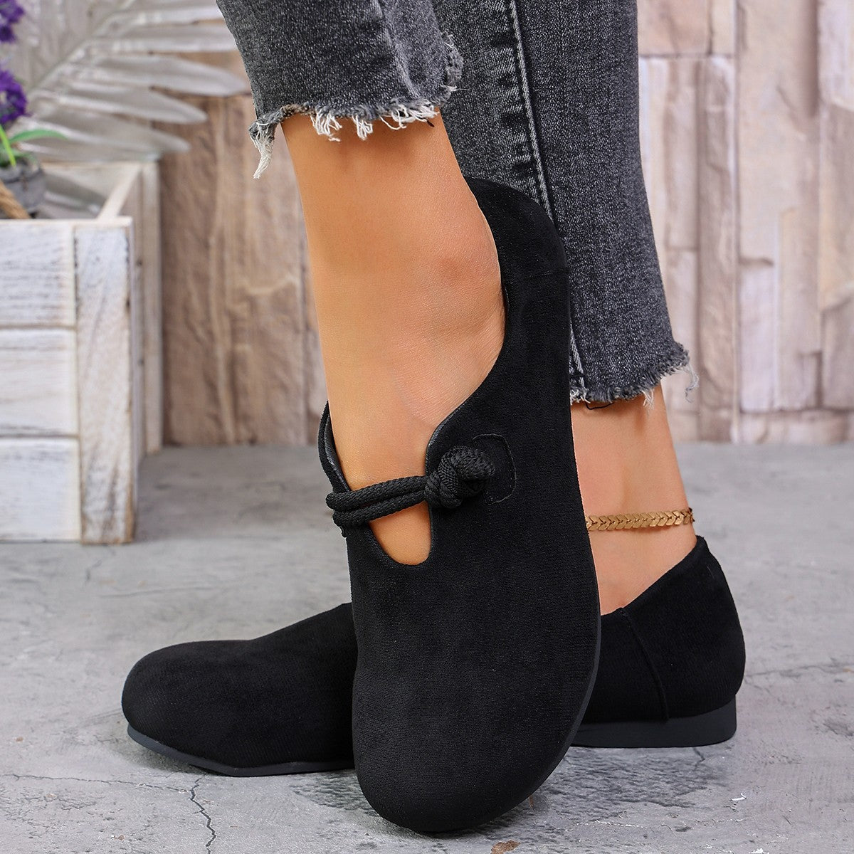 OrthoCare Women’s Casual Flats – Soft Lightweight Slip-On Comfort Shoes