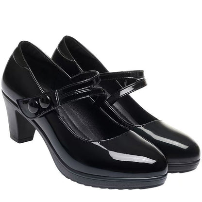 OrthoCare Genuine Leather Pumps , Comfort And Elegance