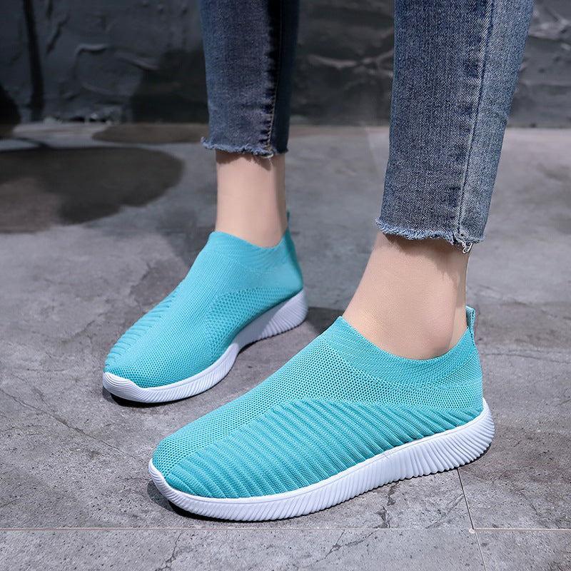 Orthopedic Balanc Women’s Slip-On Sneakers – Breathable Lightweight Walking Shoes