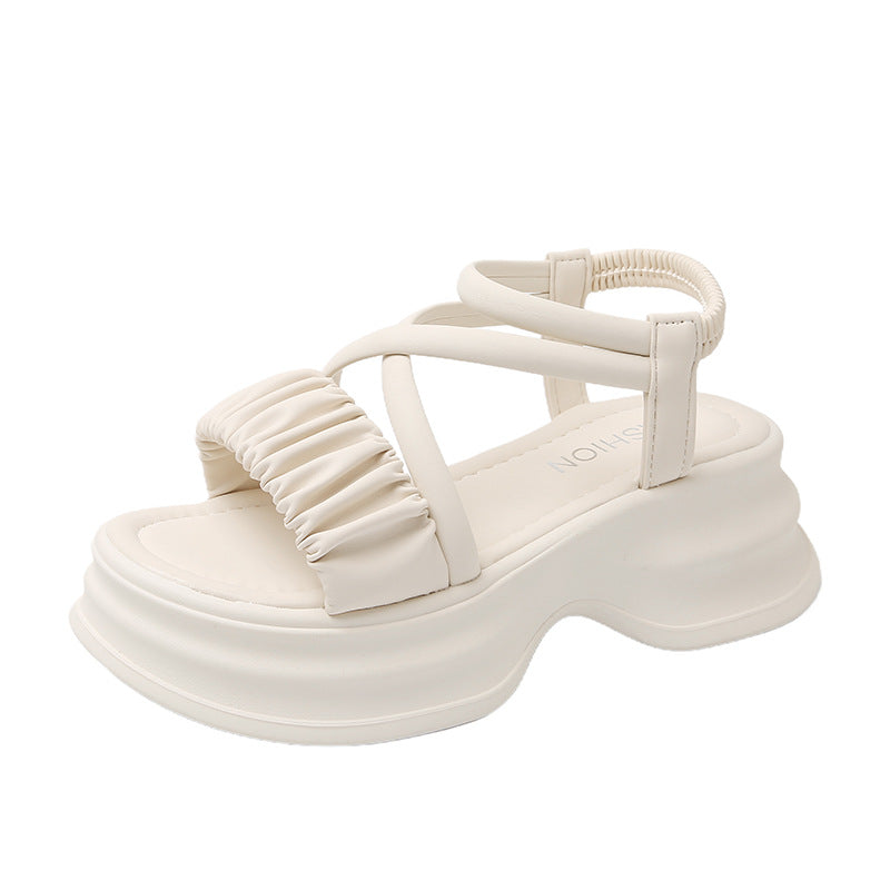 Kairielle | Women’s Orthopedic Lace-Up Platform Sandals