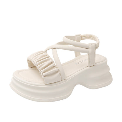 Kairielle | Women’s Orthopedic Lace-Up Platform Sandals