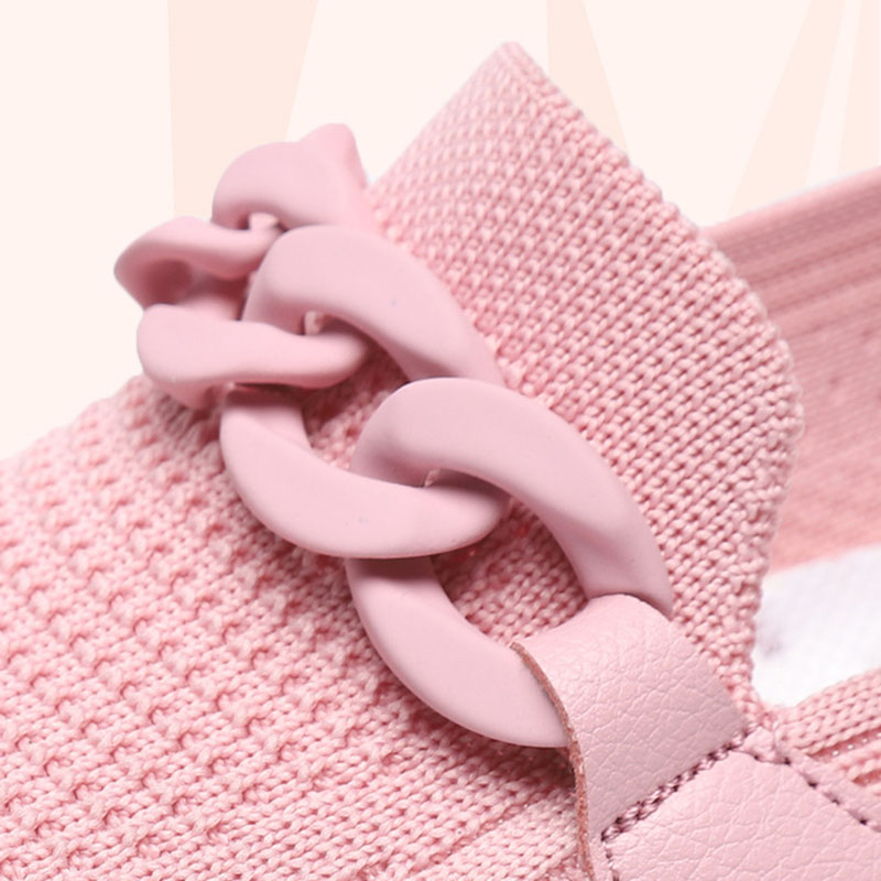 OrthoCare Chain Flats - Slip-On Comfort Shoes