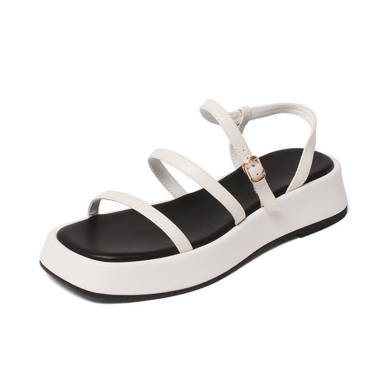 Zaylee | Women’s Orthopedic Multi-Strap Platform Comfort Sandals