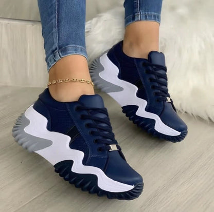 OrthoCare Lace-Up Sport Sneakers - Unique Style And Comfort