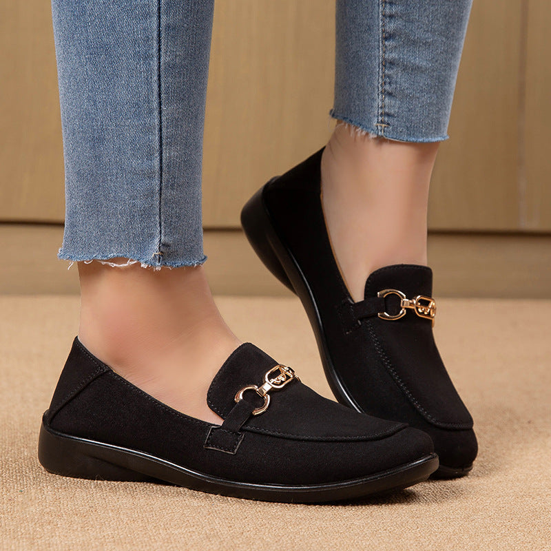 OrthoCare Women’s Cloth Loafers – Breathable Comfort