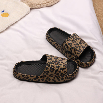 Kensley | Women’s Orthopedic Leopard Print Comfort Slides
