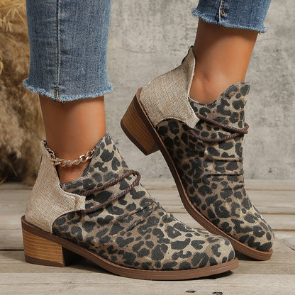 OrthoCare Suede Boots - Wide Fit Comfort