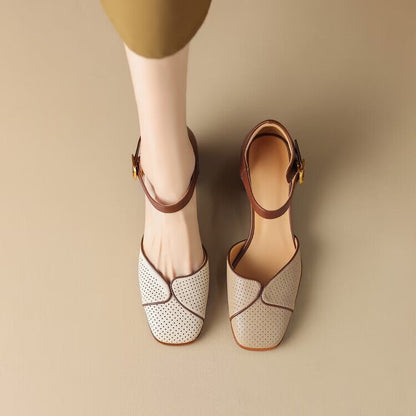 Belenia | Women’s Orthopedic Vintage Mary Jane Block Heel Shoes