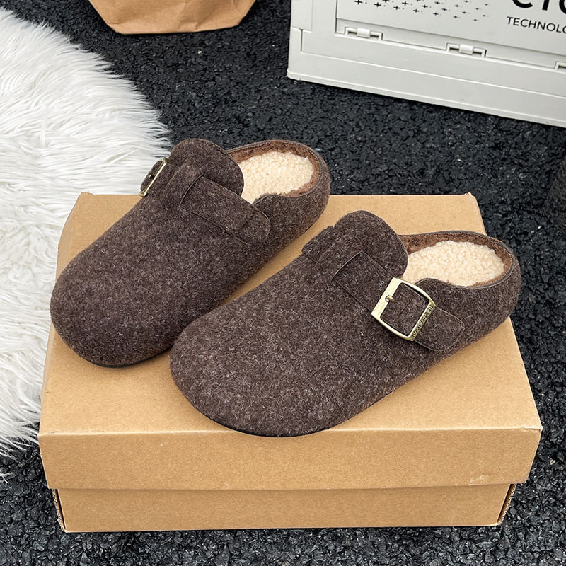 OrthoCare Wool And Cotton Slippers - Casual Elegance