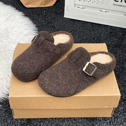OrthoCare Wool And Cotton Slippers - Casual Elegance