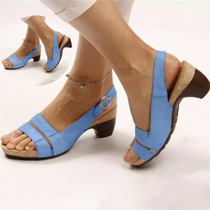 OrthoCare Summer Ankle-Strap Sandals - Unique Elegance And Comfort