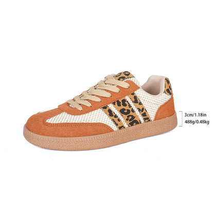 OrthoCare Colorful Retro Lace-Up Ballet Flats - Unique And Trendy