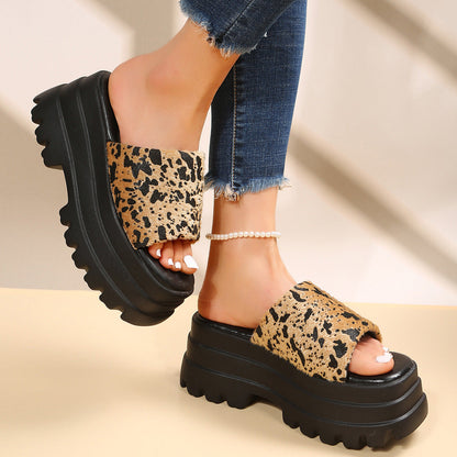 Wrenna | Women’s Orthopedic Chunky Platform Slide Sandals