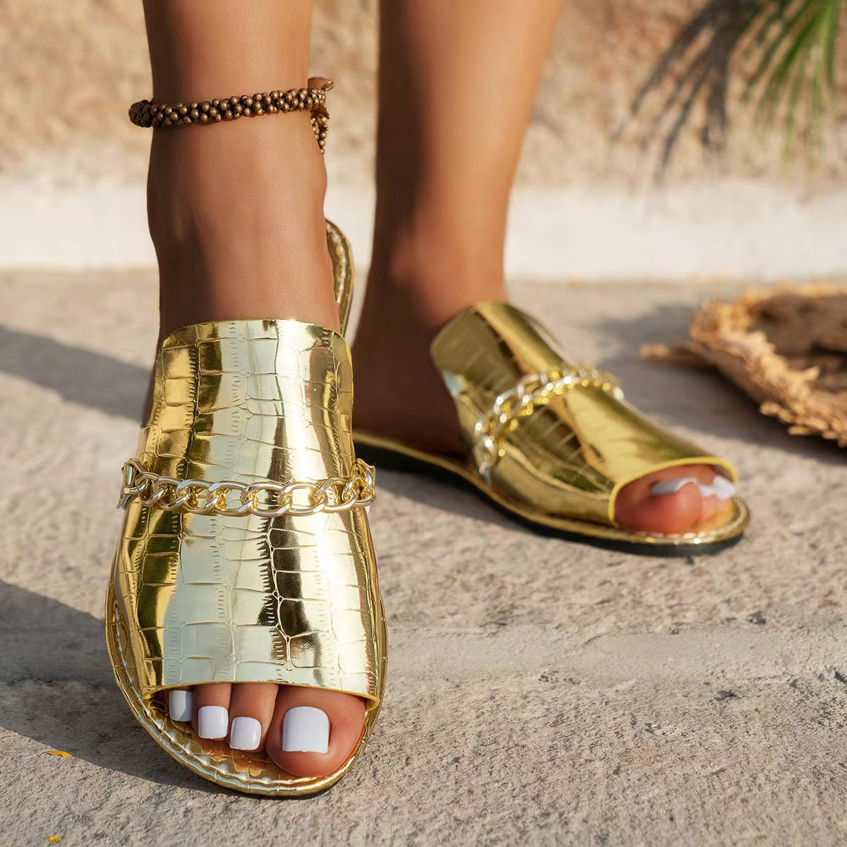 OrthoCare Unique Chain Sandals  - Summer & Beach