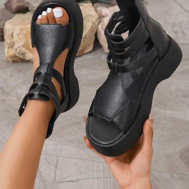 Liora | Women’s Orthopedic Gladiator Platform Sandals