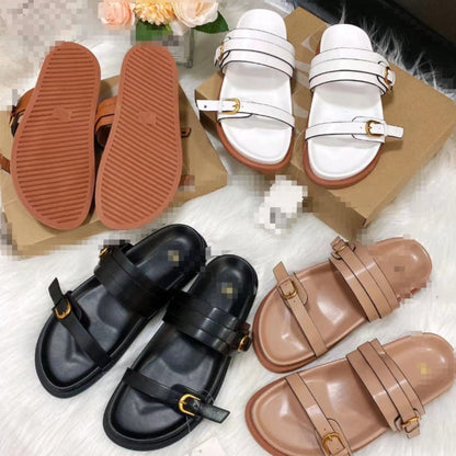 Dove | Women’s Orthopedic Double Buckle Slide Sandals