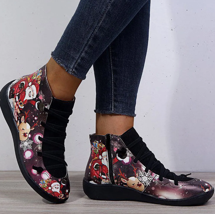 OrthoCare Christmas Boots - Short Leather Comfort