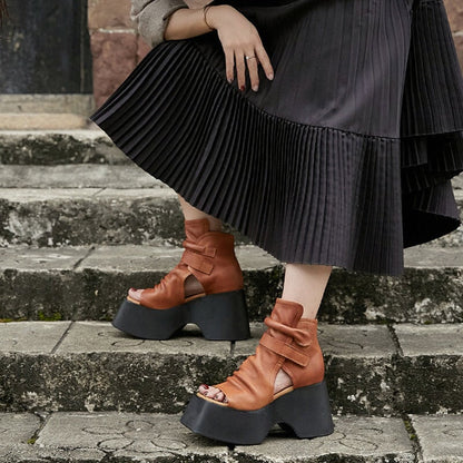 Paisley | Orthopedic Women’s Retro Chunky Platform Sandals