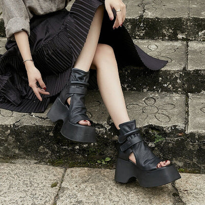 Paisley | Orthopedic Women’s Retro Chunky Platform Sandals