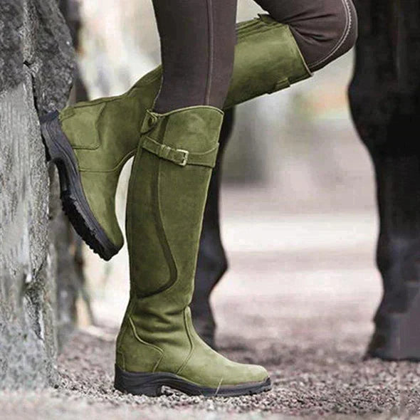 Hannah | Women’s Tall Riding Boots with Orthopedic Cushioning Support