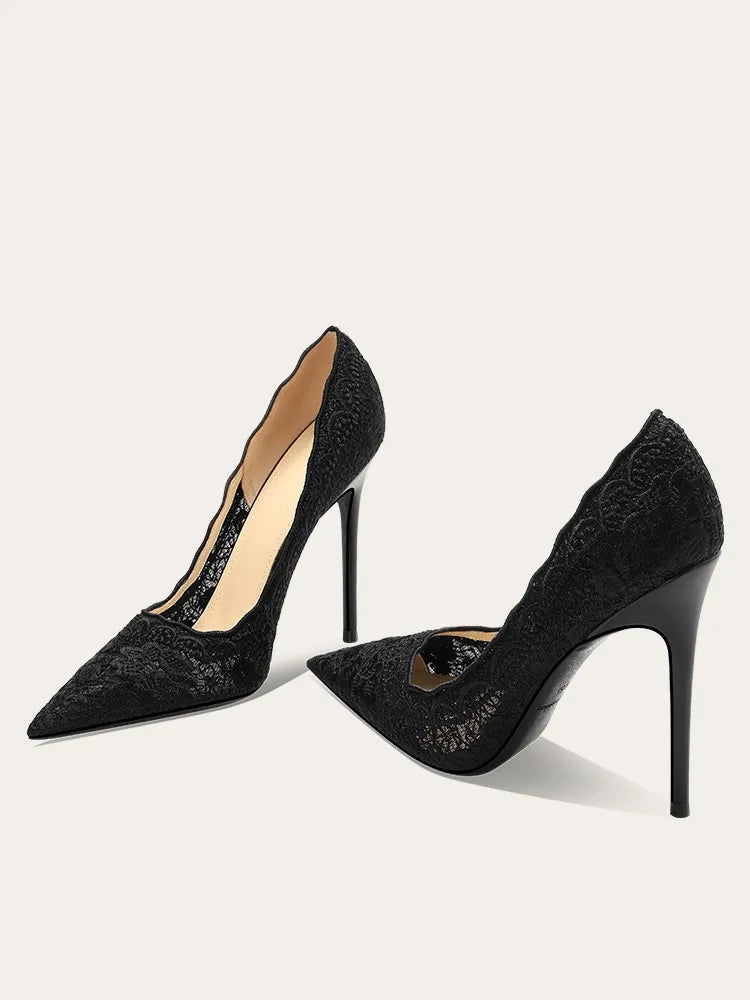 OrthoCare Lace Heels - Elegant Support